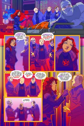 Read NYMPHOBOTS - NSFW Sexy Sci-fi Action!  2 Page 1 in English