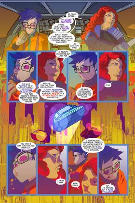 Read NYMPHOBOTS - NSFW Sexy Sci-fi Action! FREE COMIC  2 Page 4 in English