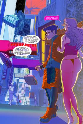 Read NYMPHOBOTS - NSFW Sexy Sci-fi Action! FREE COMIC  2 Page 9 in English