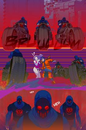 Read NYMPHOBOTS - NSFW Sexy Sci-fi Action!  3 Page 1 in English