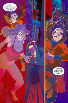 Read NYMPHOBOTS - NSFW Sexy Sci-fi Action! FREE COMIC  3 Page 4 in English