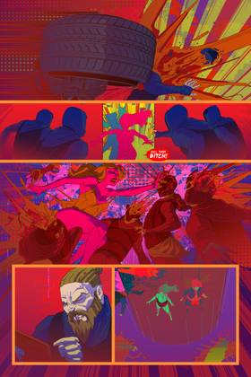 Read NYMPHOBOTS - NSFW Sexy Sci-fi Action! FREE COMIC  3 Page 6 in English