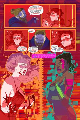 Read NYMPHOBOTS - NSFW Sexy Sci-fi Action! FREE COMIC  3 Page 7 in English