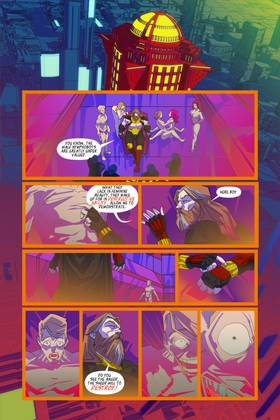Read NYMPHOBOTS - NSFW Sexy Sci-fi Action!  4 Page 1 in English