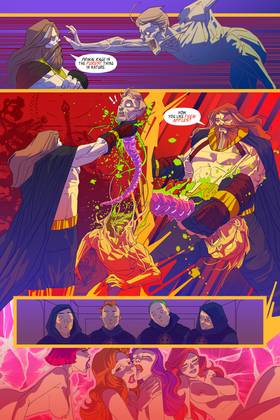 Read NYMPHOBOTS - NSFW Sexy Sci-fi Action!  4 Page 2 in English