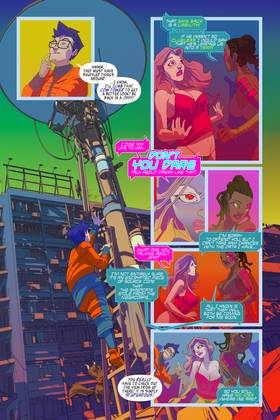 Read NYMPHOBOTS - NSFW Sexy Sci-fi Action! FREE COMIC  4 Page 5 in English