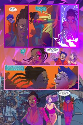 Read NYMPHOBOTS - NSFW Sexy Sci-fi Action! FREE COMIC  4 Page 6 in English