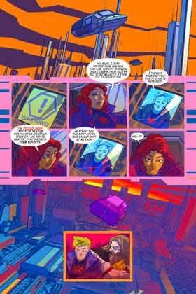 Read NYMPHOBOTS - NSFW Sexy Sci-fi Action! FREE COMIC  4 Page 7 in English
