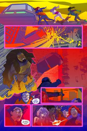 Read NYMPHOBOTS - NSFW Sexy Sci-fi Action!  5 Page 2 in English