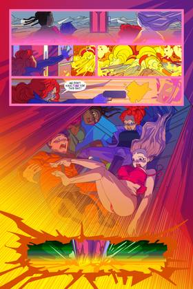 Read NYMPHOBOTS - NSFW Sexy Sci-fi Action! FREE COMIC  5 Page 6 in English