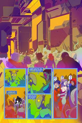 Read NYMPHOBOTS - NSFW Sexy Sci-fi Action! FREE COMIC  5 Page 10 in English