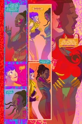 Read NYMPHOBOTS - NSFW Sexy Sci-fi Action!  6 Page 1 in English