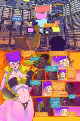 Read NYMPHOBOTS - NSFW Sexy Sci-fi Action!  6 Page 2 in English