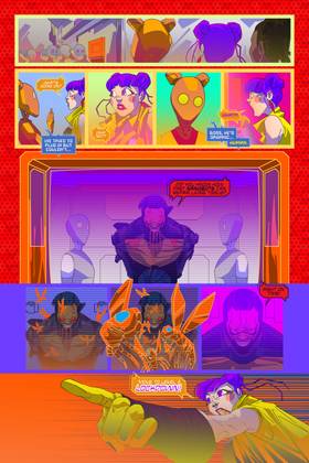 Read NYMPHOBOTS - NSFW Sexy Sci-fi Action!  7 Page 2 in English