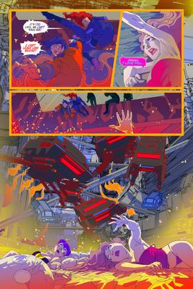 Read NYMPHOBOTS - NSFW Sexy Sci-fi Action! FREE COMIC  7 Page 10 in English