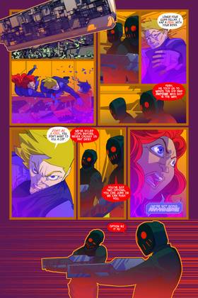 Read NYMPHOBOTS - NSFW Sexy Sci-fi Action! FREE COMIC  8 Page 6 in English