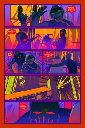 Read NYMPHOBOTS - NSFW Sexy Sci-fi Action! FREE COMIC  8 Page 7 in English