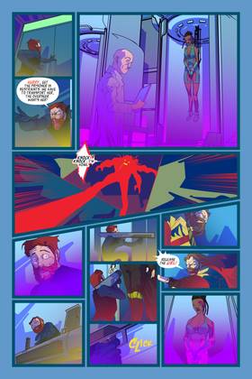 Read NYMPHOBOTS - NSFW Sexy Sci-fi Action! FREE COMIC  9 Page 4 in English
