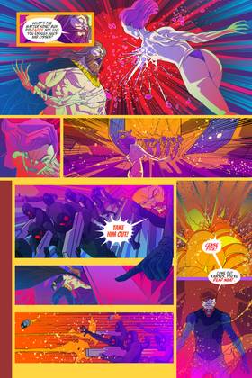 Read NYMPHOBOTS - NSFW Sexy Sci-fi Action!  9 Page 2 in English