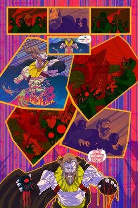 Read NYMPHOBOTS - NSFW Sexy Sci-fi Action!  9 Page 3 in English