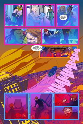 Read NYMPHOBOTS - NSFW Sexy Sci-fi Action! FREE COMIC  9 Page 5 in English