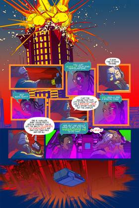 Read NYMPHOBOTS - NSFW Sexy Sci-fi Action! FREE COMIC  9 Page 6 in English