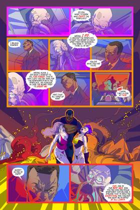 Read NYMPHOBOTS - NSFW Sexy Sci-fi Action! FREE COMIC  9 Page 8 in English