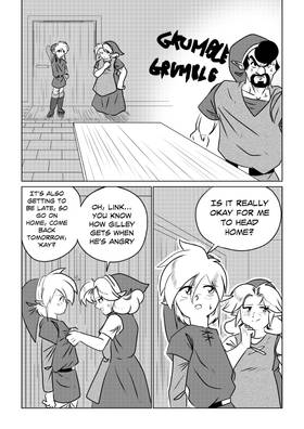 Read The Legend of Zelda: A Link Between Worlds (A Fan Manga!!)  1 Page 9 in English