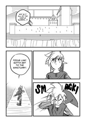 Read The Legend of Zelda: A Link Between Worlds (A Fan Manga!!)  3 Page 3 in English