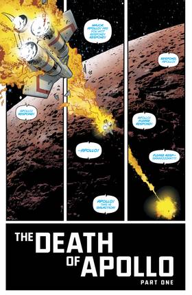 Read Battlestar Galactica: Death of Apollo  1 Page 8 in English