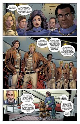 Read Battlestar Galactica: Death of Apollo  1 Page 10 in English