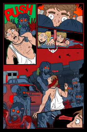 Read Quarantine Zone Z  1 Page 8 in English