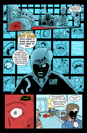 Read Quarantine Zone Z  3 Page 8 in English