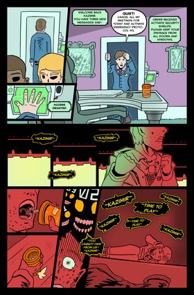 Read Quarantine Zone Z  3 Page 9 in English
