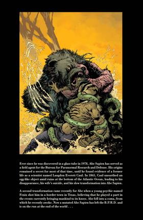 Read Abe Sapien  7 Page 4 in English