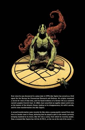 Read Abe Sapien: Dark and Terrible  1 Page 4 in English