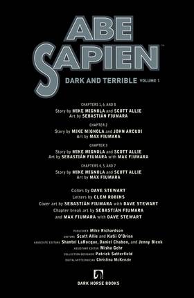 Read Abe Sapien: Dark and Terrible  1 Page 5 in English