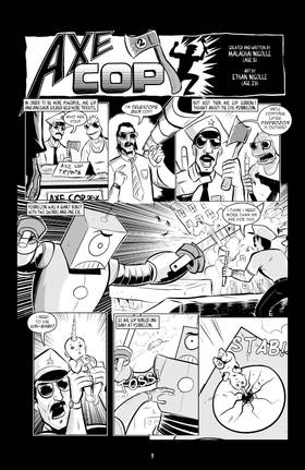 Read Axe Cop  1 Page 10 in English