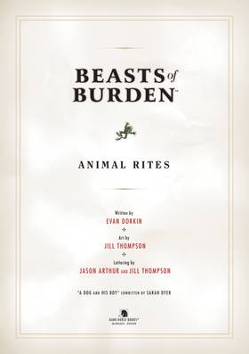 Read Beasts of Burden  1 Page 5 in English