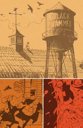 Read Black Hammer  1 Page 8 in English
