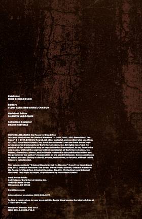 Read Criminal Macabre  6 Page 6 in English