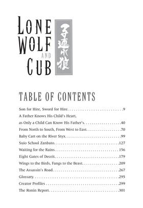 Read Lone Wolf And Cub  1 Page 9 in English