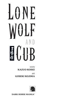 Read Lone Wolf And Cub  3 Page 5 in English