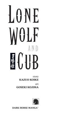 Read Lone Wolf And Cub  5 Page 5 in English