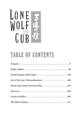 Read Lone Wolf And Cub  7 Page 9 in English