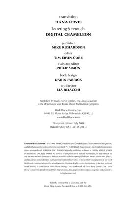 Read Samurai Executioner  1 Page 6 in English