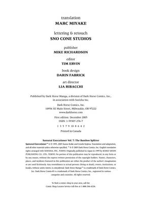 Read Samurai Executioner  7 Page 6 in English