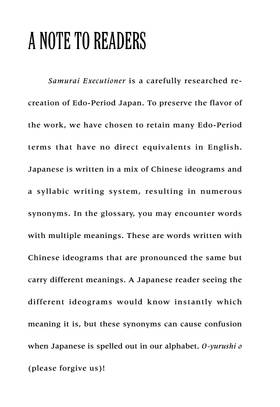 Read Samurai Executioner  7 Page 8 in English