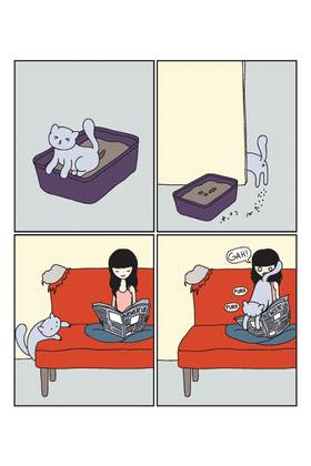 Read Cat vs Human  1 Page 8 in English