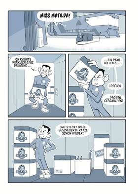 Read Commander Simian & Miss Matilda  1 Page 8 in German